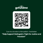 GoFundMe QR code for DeAngelo Capone